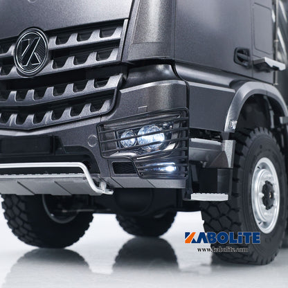 Fast Free Shipping for EU Kabolite 8X8 1/14 K5703 RC Dump Truck Electric Lifting Remote Control Tipper Model 2Speed Gearbox Lights Sound System