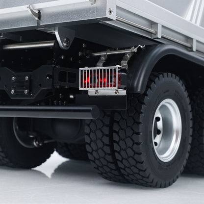 US Stock RTR Kabolite 8X8 1/14 RC Dump Truck K5703 Electric Lifting Remote Control Tipper Model 2Speed Gearbox Lights Sound System