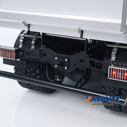 Fast Free Shipping for EU Kabolite 8X8 1/14 K5703 RC Dump Truck Electric Lifting Remote Control Tipper Model 2Speed Gearbox Lights Sound System