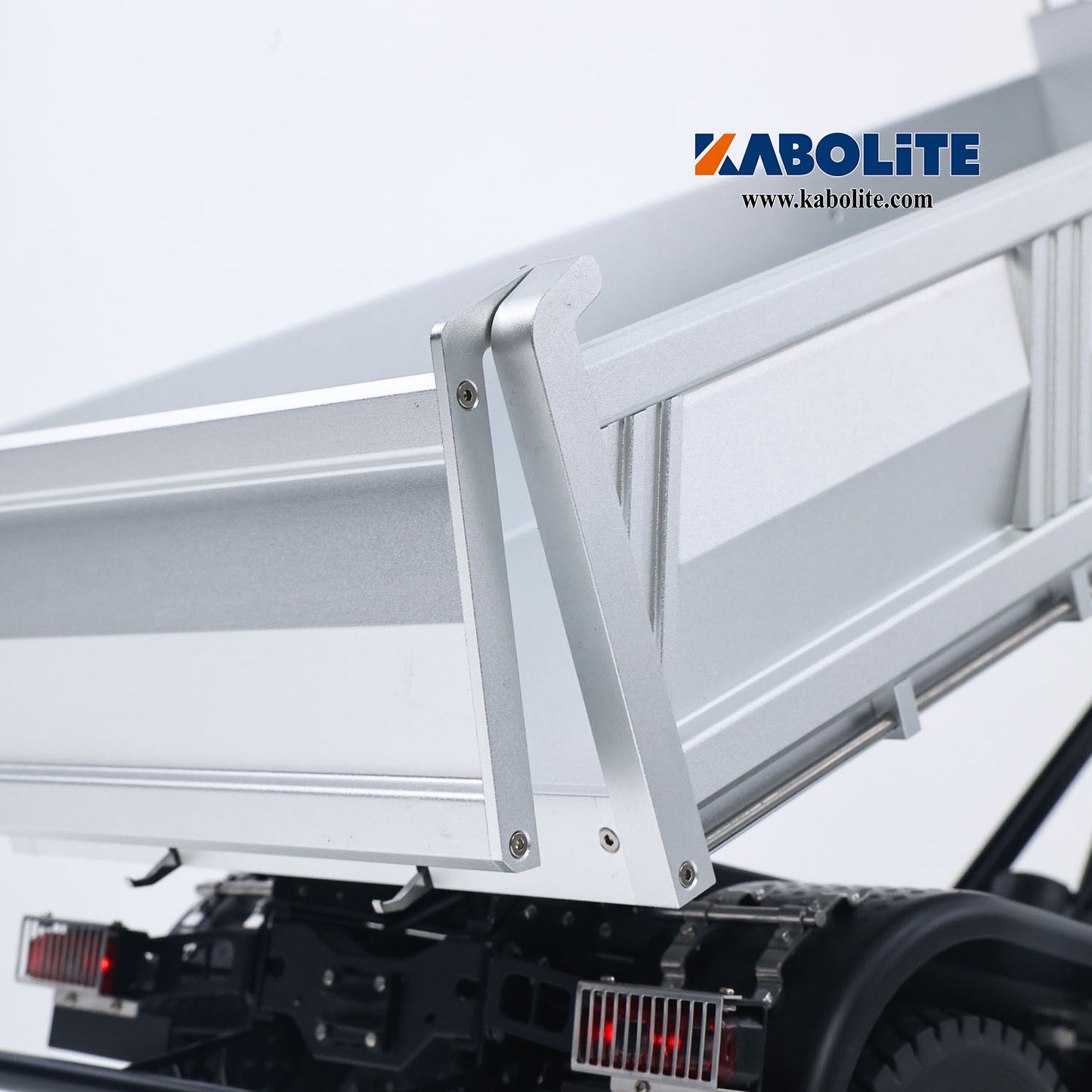 Fast Free Shipping for EU Kabolite 8X8 1/14 K5703 RC Dump Truck Electric Lifting Remote Control Tipper Model 2Speed Gearbox Lights Sound System