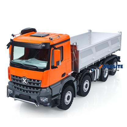 11.11 Flash Sale Kabolite 1/14 Electric RC Dump Truck K5703 8X8 Remote Control Tipper Model 2-Speed Transmission Lights Sounds