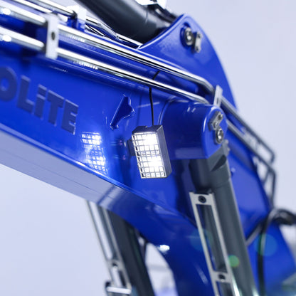Flash Sale Kabolite K970-100S Pro Metal 1/14 Hydraulic RC Excavator RTR Digger Paladin PL18EV Lite Radio Battery Heavy Construction Vehicles Smoker Light Sound