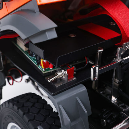 Limited Time Deal Kabolite 8X8 1/14 RC Electric Lifting Dumper Truck K5703 Remote Control Tipper Model 2Speed Gearbox Lights Sound System