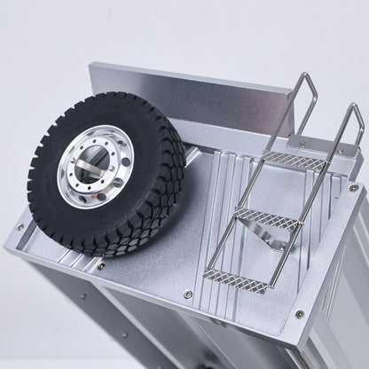 Limited Time Deal Kabolite 8X8 1/14 RC Electric Lifting Dumper Truck K5703 Remote Control Tipper Model 2Speed Gearbox Lights Sound System