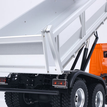 Limited Time Deal Kabolite 8X8 1/14 RC Electric Lifting Dumper Truck K5703 Remote Control Tipper Model 2Speed Gearbox Lights Sound System