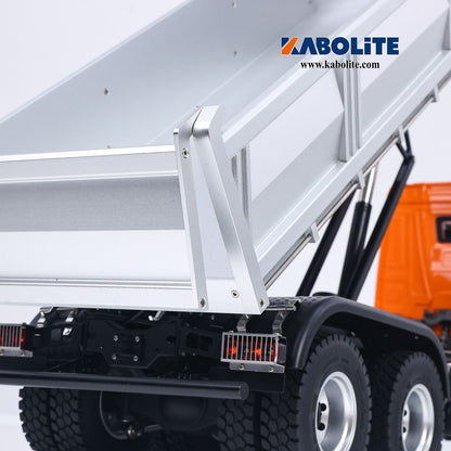 Fast Free Shipping for EU Kabolite 1/14 K5703 Electric RC Dump Truck 8X8 Remote Control Tipper Model 2Speed Transmission Lights Sounds Battery Charger
