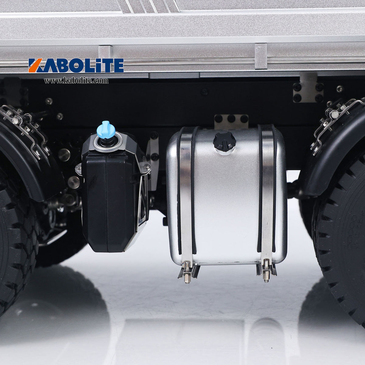US Stock Kabolite 1/14 Electric RC Dump Truck K5703 8X8 Remote Control Tipper Model 2Speed Transmission Lights Sounds
