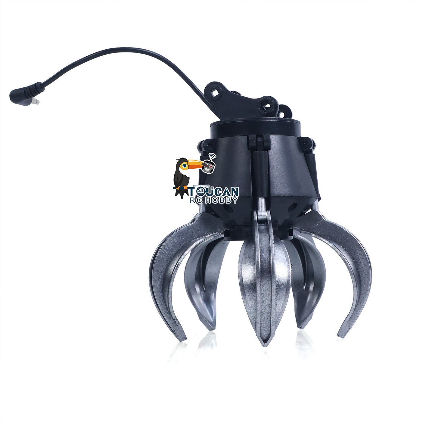 1/14 HUINA RC Metal Excavator Model Toys 1594 Radio Light Battery 22CH Sound Wooden Claw Ball Claw