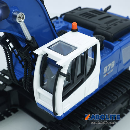IN Stock HUINA 13550 1/18 11CH 2.4G RC Excavator with 350 Degrees Rotation Light Sound for Remote Control Digger Enthusiast
