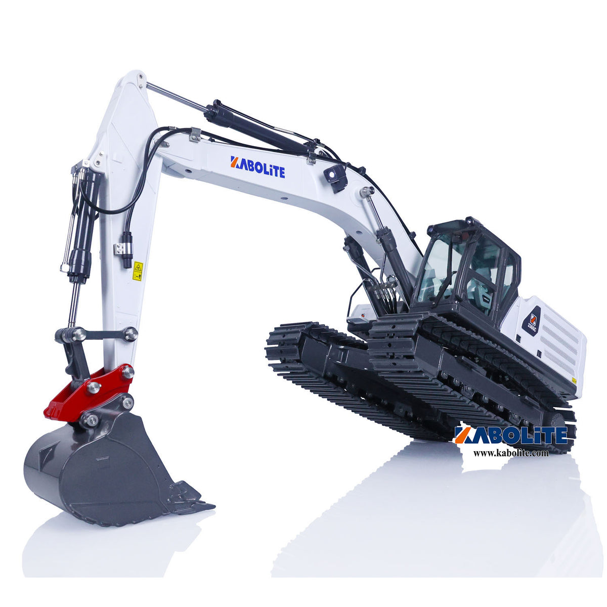Kabolite 1/18 RC Hydraulic Excavator K961 100S PRO Digger Model Electric Claw Hammer Ripper