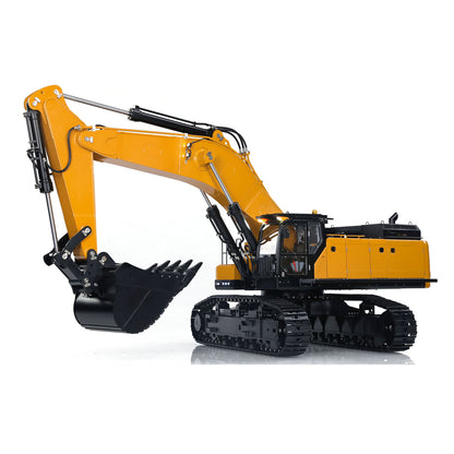 Kabolite 1/14 K980 Hydraulic RC Excavator SY980H Giant PL18 Radio Control Digger Model Light Sound System Battery Charger