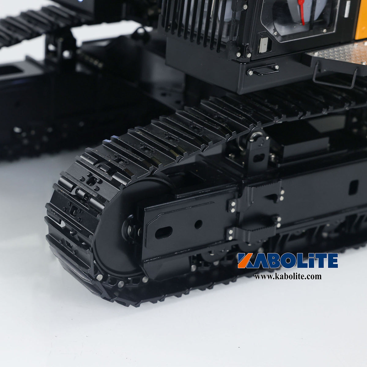 Kabolite K980 1/14 Metal Hydraulic RC Excavator SY980H Digger Model with Light Sound System for Garden Landscaping 