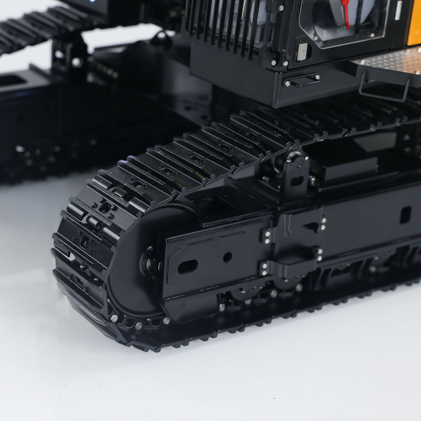 Kabolite 1/14 K980 Hydraulic RC Excavator SY980H Giant PL18 Radio Control Digger Model Light Sound System Battery Charger