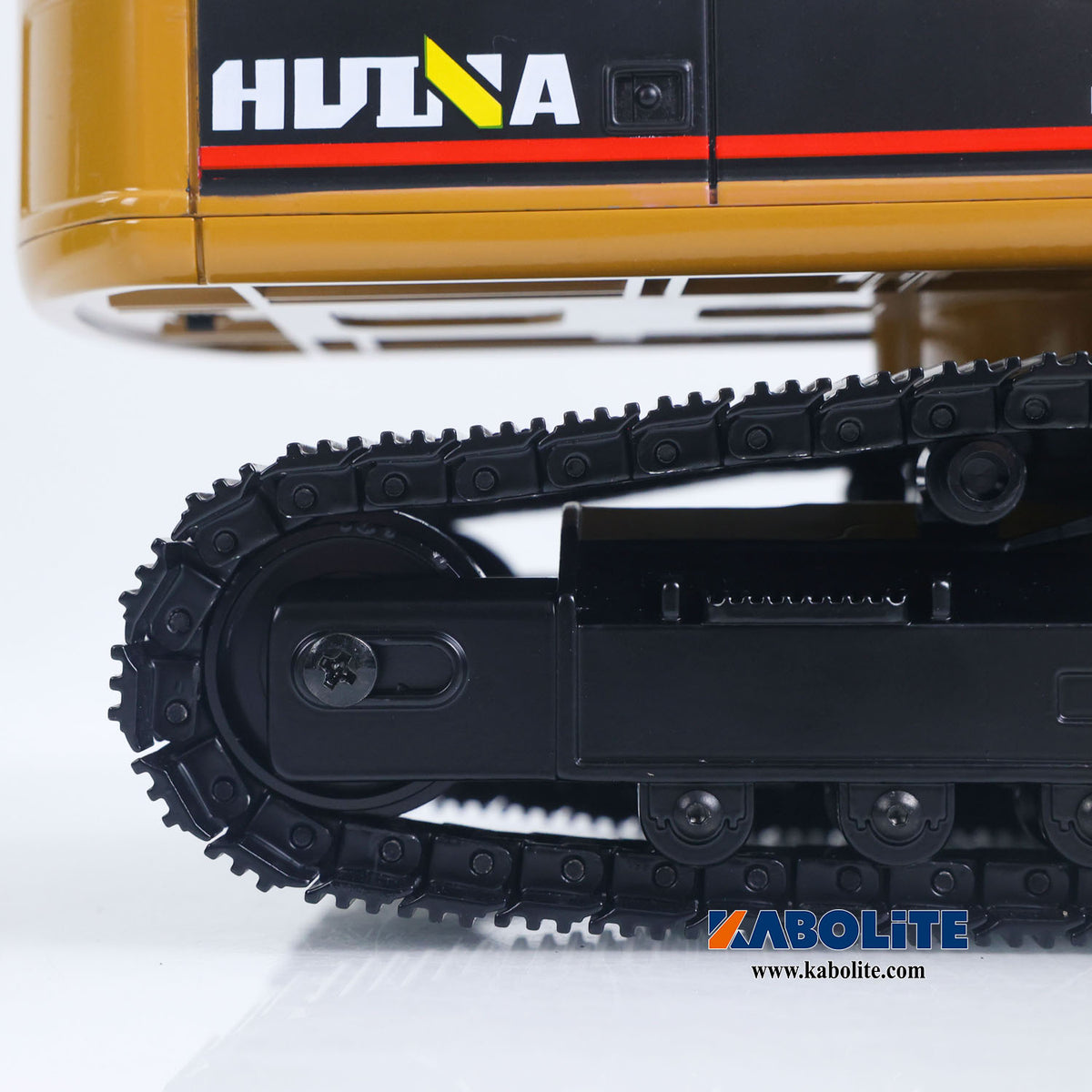 US Stock HUINA 580 1/14 Metal Excavator Model Engineering Vehicle Electric Ball Grabber 360 Rotating Shear Claw Sound Lights