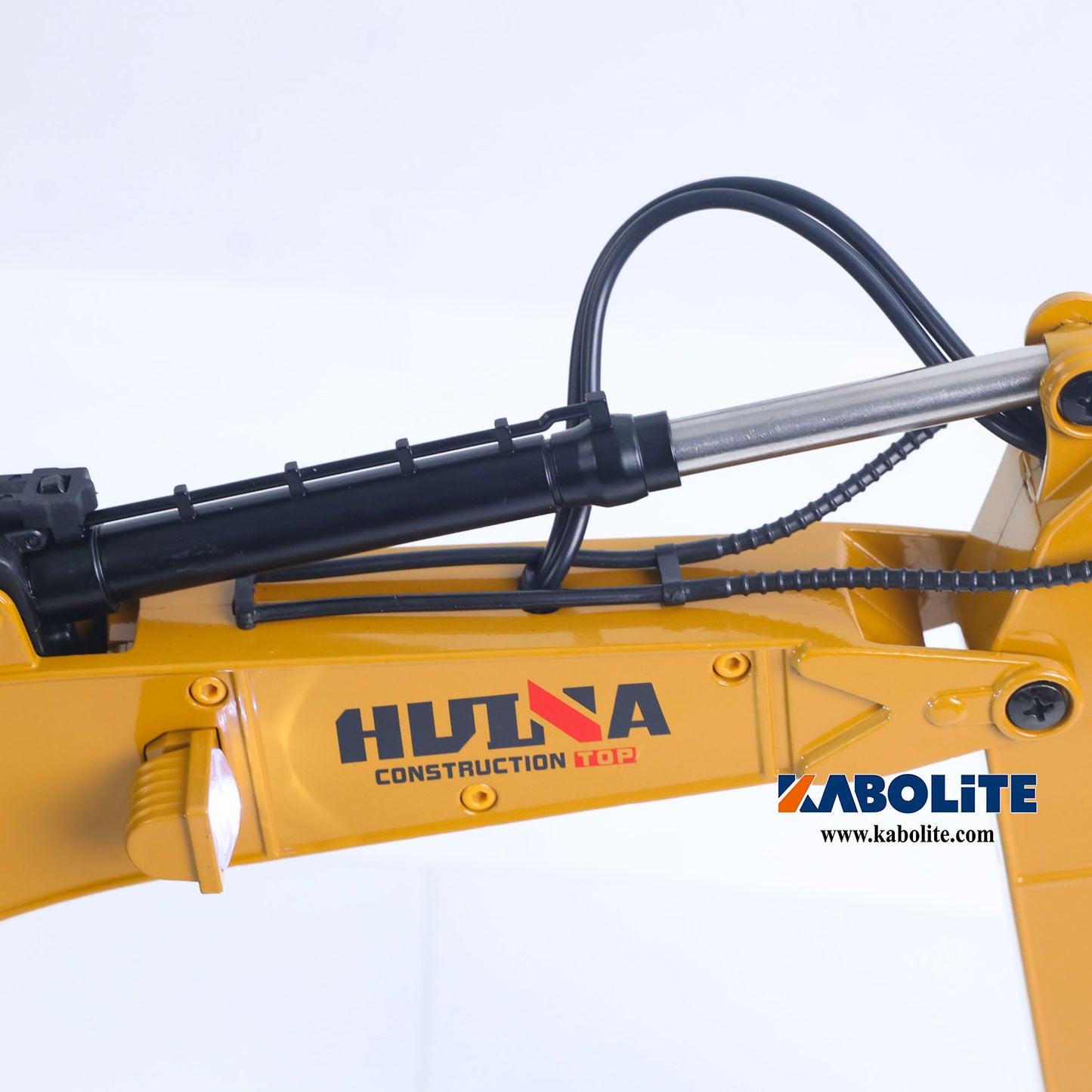 IN Stock HUINA 580 1/14 Metal RC Excavator Engineering Vehicle Model with Electric Hammer Ball Grabber Shear Timber Grab Sound Lights