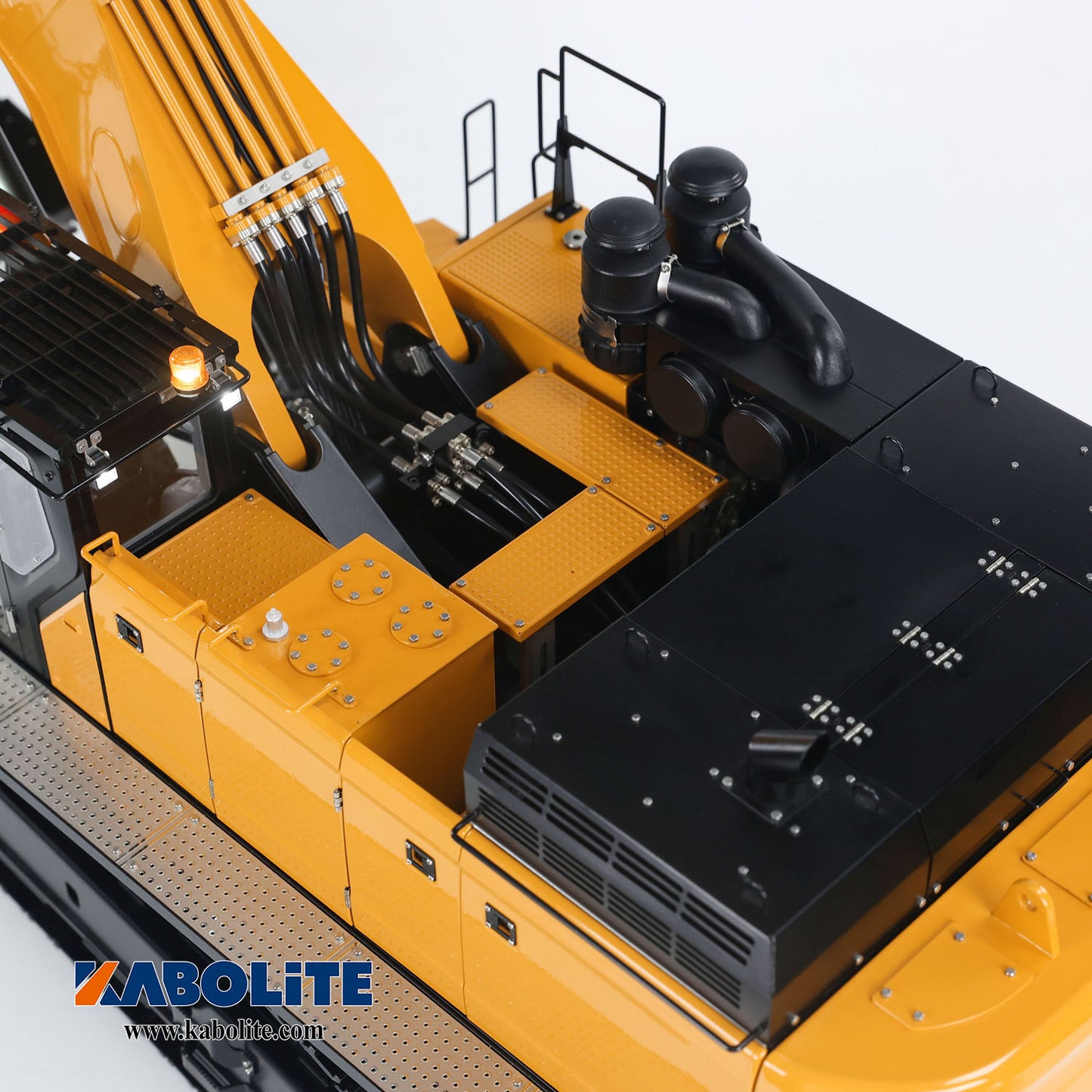 Kabolite K980 1/14 Metal Hydraulic RC Excavator SY980H Digger Model for Construction Vehicle Enthusiast