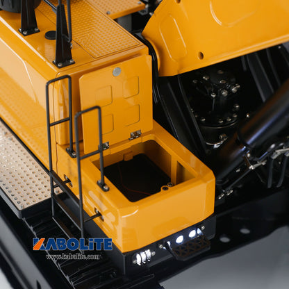 Kabolite K980 1/14 Metal Hydraulic RC Excavator SY980H Digger Model with 3CH Directional Valve for Weekend Outdoor Fun
