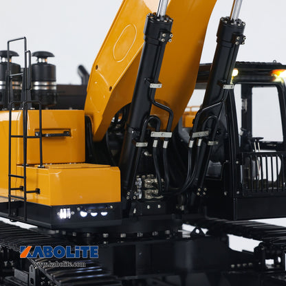Kabolite K980 1/14 Metal Hydraulic RC Excavator SY980H Digger Model with 3CH Directional Valve