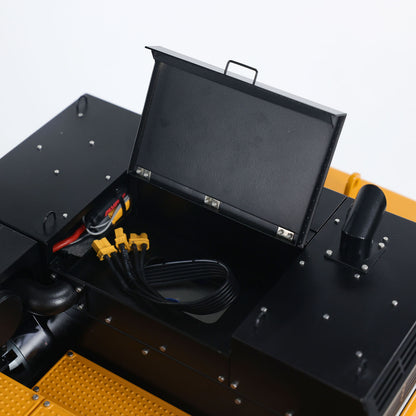 Kabolite 1/14 K980 Hydraulic RC Excavator SY980H Giant PL18 Radio Control Digger Model Light Sound System Battery Charger
