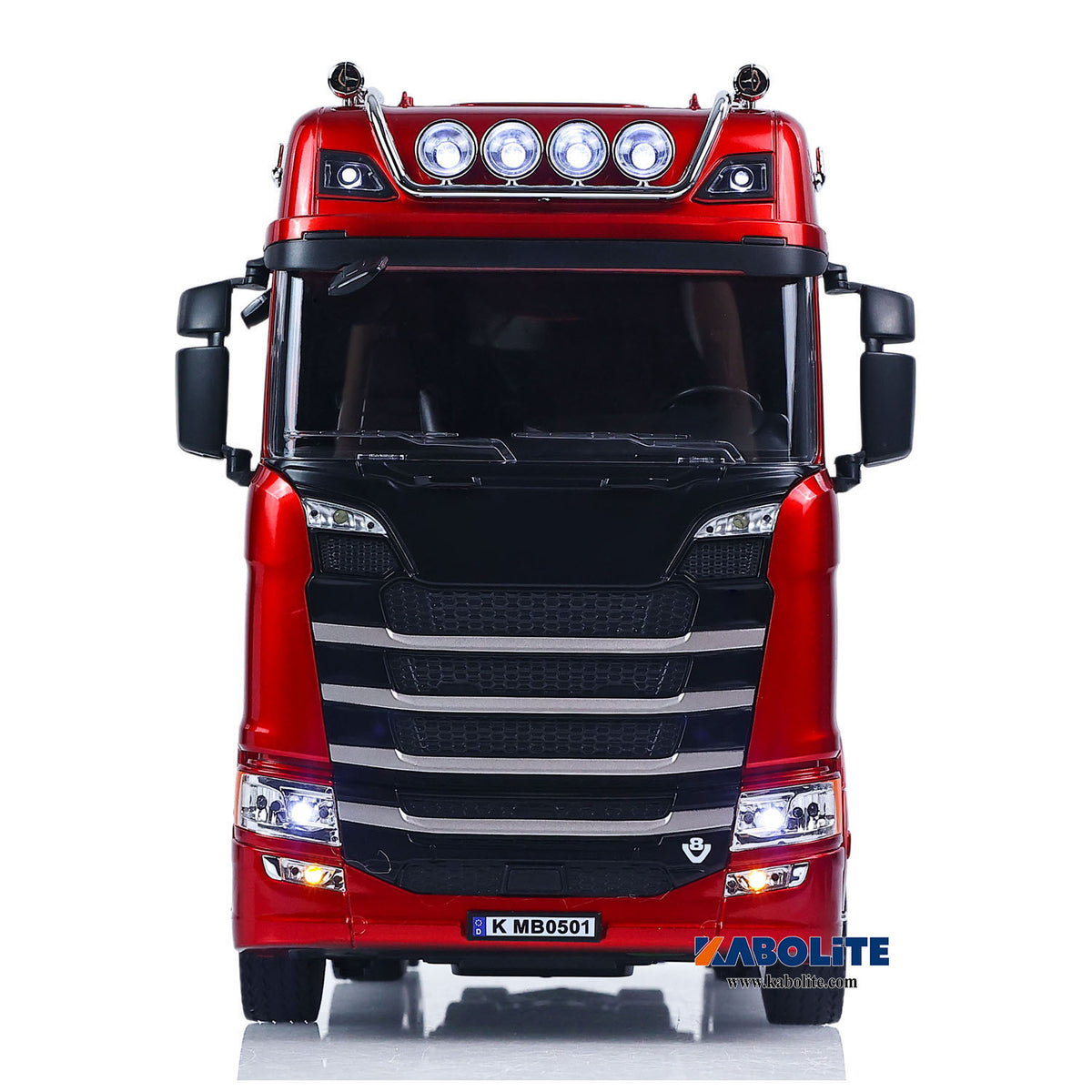 US Stock HUINA 1/18 Radio Controlled Tractor Truck 1501PRO RTR 6*4 Plastic 2.4G 19CH RC Lorry Model Light Sound System