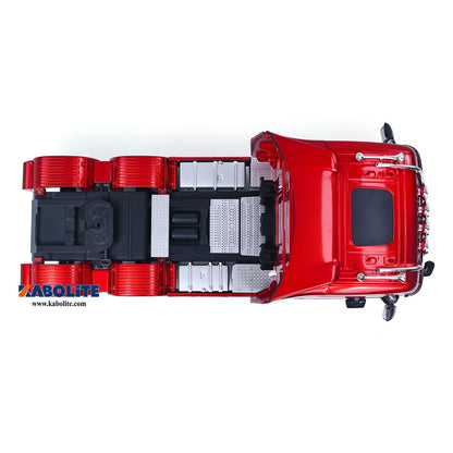 US Stock HUINA 1/18 Radio Controlled Tractor Truck 1501PRO RTR 6*4 Plastic 2.4G 19CH RC Lorry Model Light Sound System