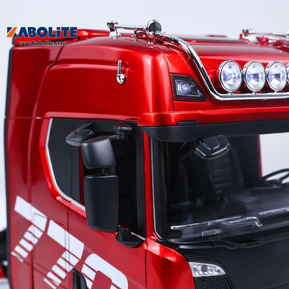 US Stock HUINA 1/18 Radio Controlled Tractor Truck 1501PRO RTR 6*4 Plastic 2.4G 19CH RC Lorry Model Light Sound System