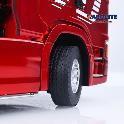 US Stock HUINA 1/18 Radio Controlled Tractor Truck 1501PRO RTR 6*4 Plastic 2.4G 19CH RC Lorry Model Light Sound System