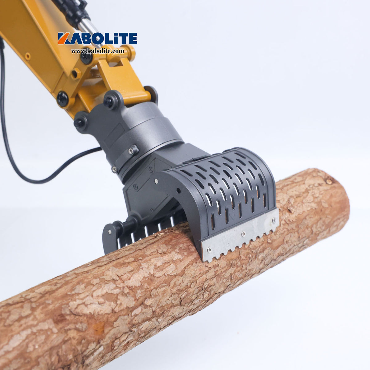 US Stock HUINA 580 1/14 Metal Excavator Model Engineering Vehicle Electric Ball Grabber 360 Rotating Shear Claw Sound Lights