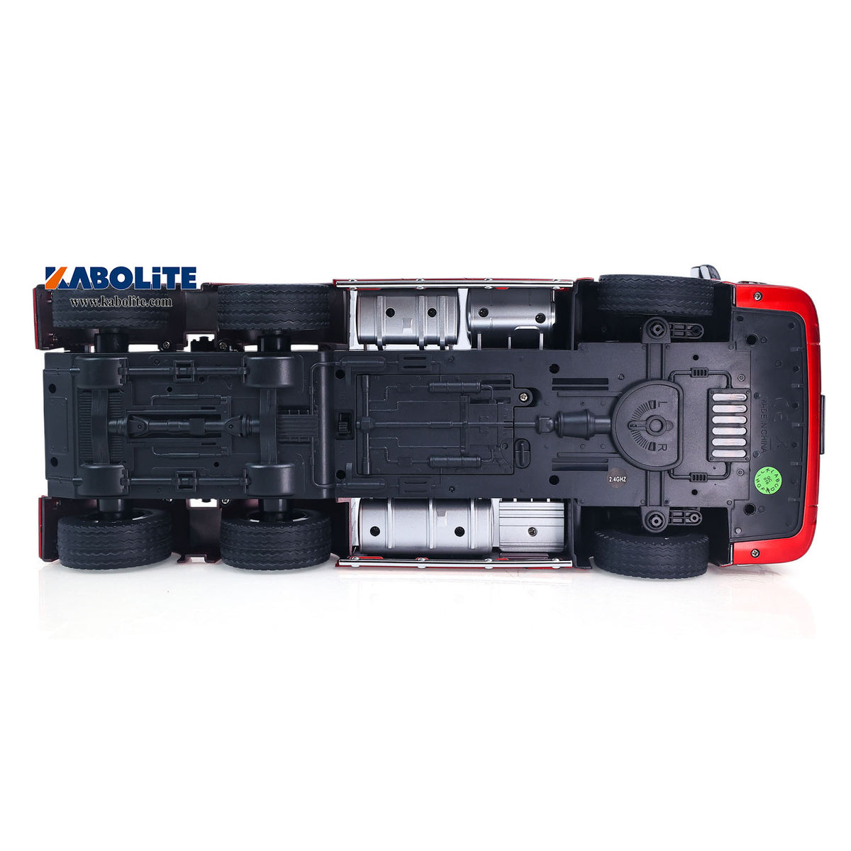 US Stock HUINA 1/18 Radio Controlled Tractor Truck 1501PRO RTR 6*4 Plastic 2.4G 19CH RC Lorry Model Light Sound System