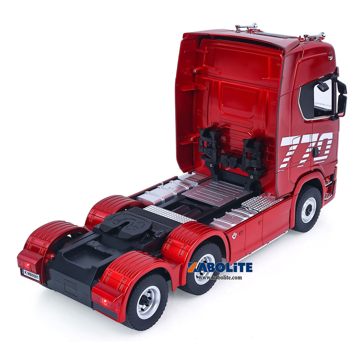 HUINA 770S 1/18 Plastic 6x4 RC Tractor Truck 1501 PRO with 19CH 2.4G Radio Controller Light Sound for Hobbyists Outdoor Play