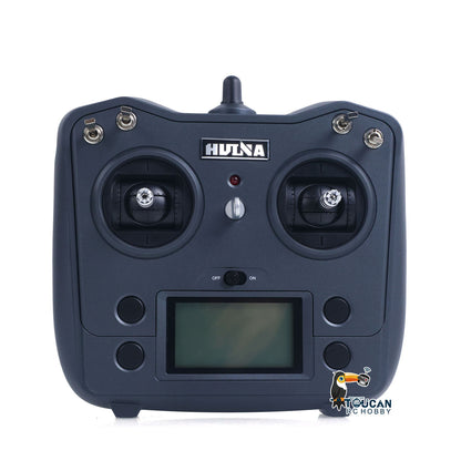 New Upgrade HUINA 1/14 Metal Excavator Model Engineering Vehicle 580 Electric Ball Grabber 360 Rotating Shear Claw Sound Lights