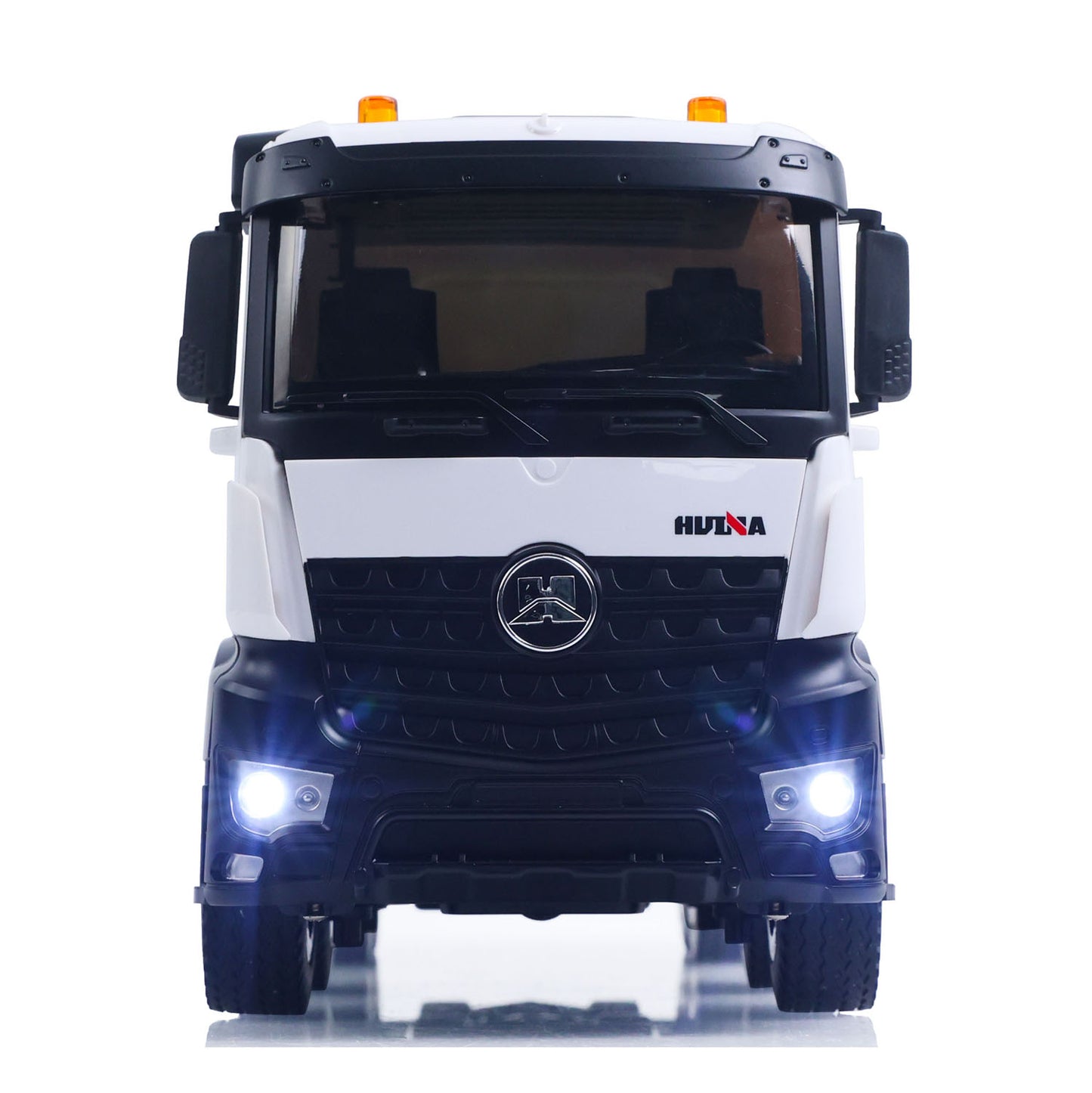 Fast Free Shipping for EU Metal HUINA 1/14 RC Mixer Truck 12CH Remote Control Agitating Lorry Model Light Sound Effects 2.4GHz Radio System Battery