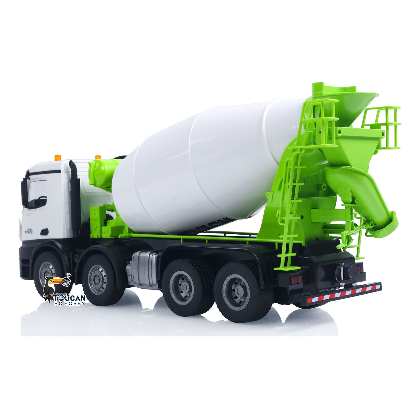 Metal 1/14 RC Mixer Truck RTR 2.4GHz Radio 12CH Light Sound Effects Remote Control Agitating Lorry Finished Model Toys Battery