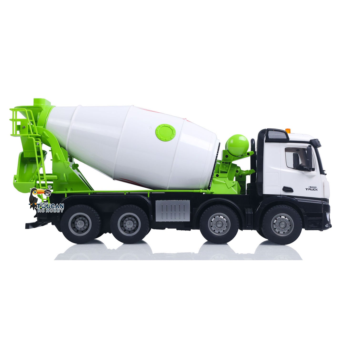 Metal 1/14 RC Mixer Truck RTR 2.4GHz Radio 12CH Light Sound Effects Remote Control Agitating Lorry Finished Model Toys Battery