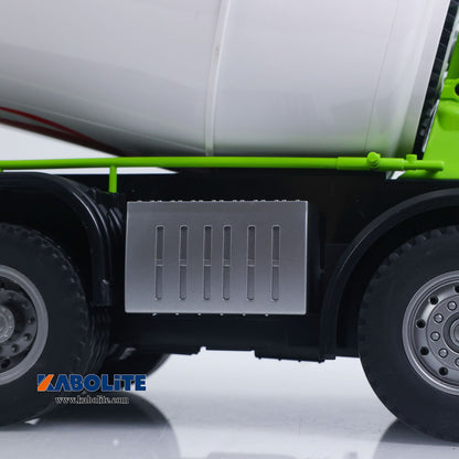 IN Stock HUINA 1537 1/14 Metal 12CH 2.4G RC Mixer Truck with Light Sound for Remote Control Construction Model Hobbyists