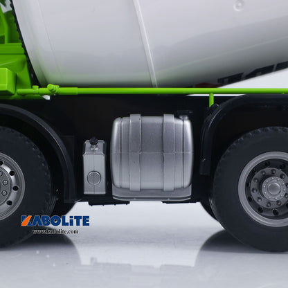 IN Stock HUINA 1537 1/14 Metal 12CH 2.4G RC Mixer Truck with Light Sound for Remote Control Construction Model Hobbyists