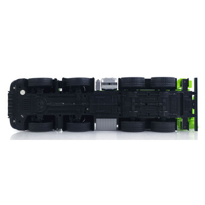 Fast Free Shipping for EU Metal HUINA 1/14 RC Mixer Truck 12CH Remote Control Agitating Lorry Model Light Sound Effects 2.4GHz Radio System Battery