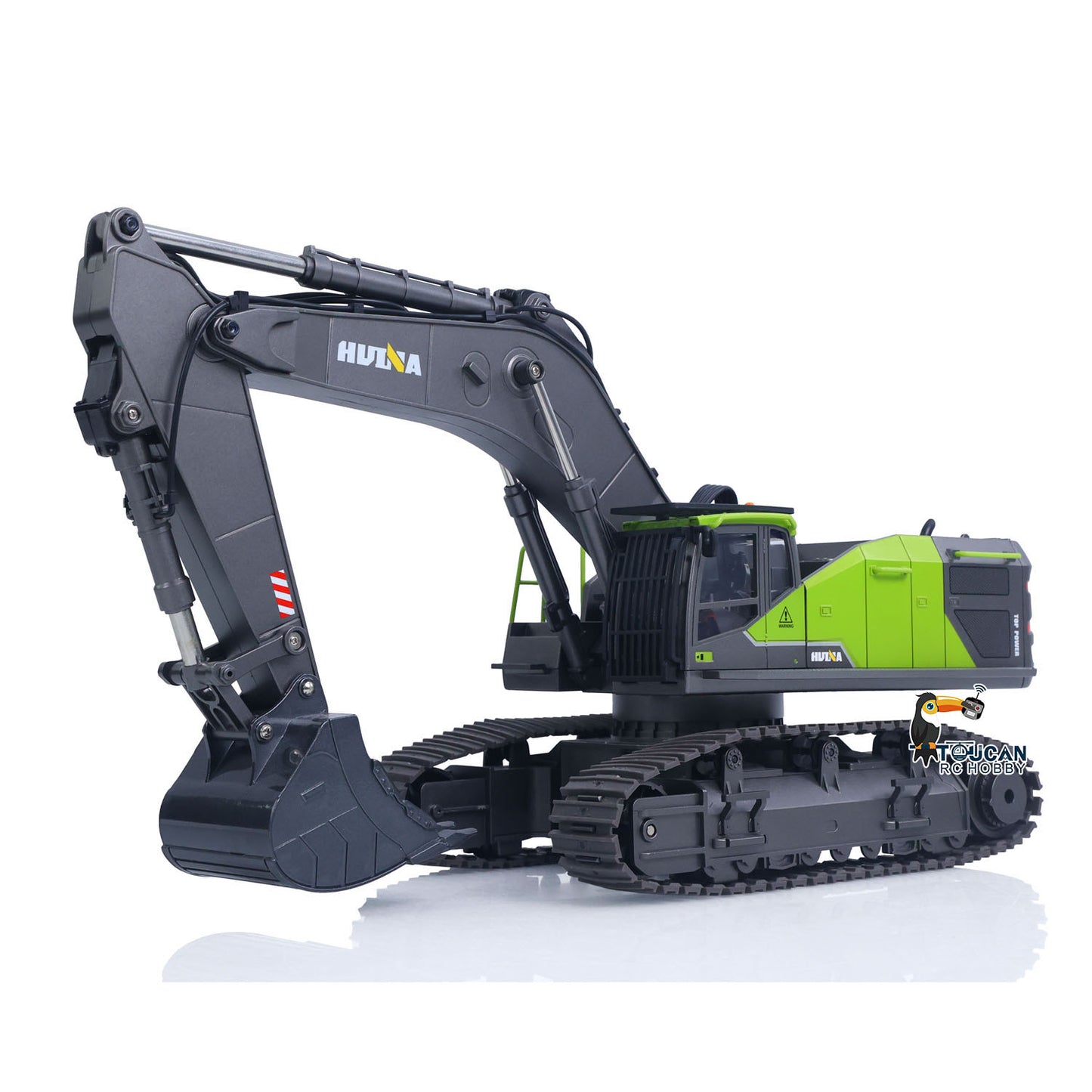HUINA 1/14 593 Toys Model RC Excavator Car Gift Battery 2.4G Remote Control 28CH Construction Model