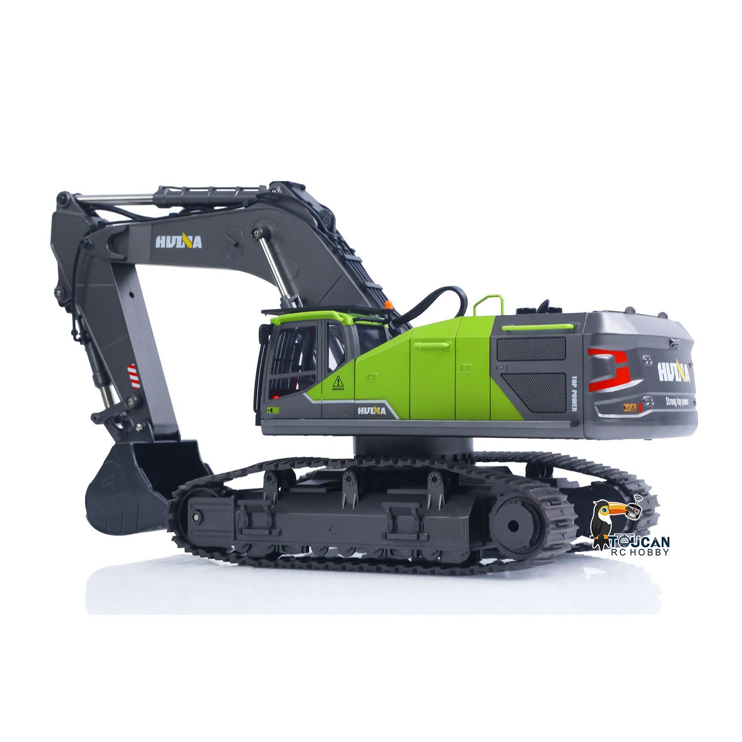 HUINA 1/14 593 Toys Model RC Excavator Car Gift Battery 2.4G Remote Control 28CH Construction Model