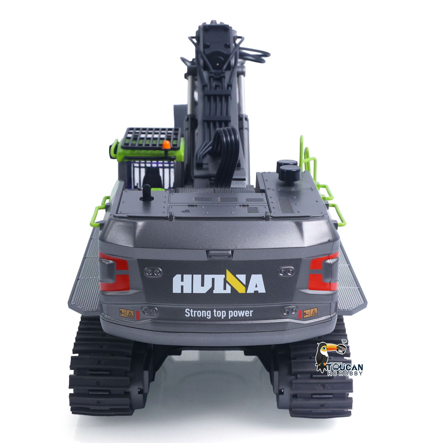 HUINA 1/14 593 Toys Model RC Excavator Car Gift Battery 2.4G Remote Control 28CH Construction Model