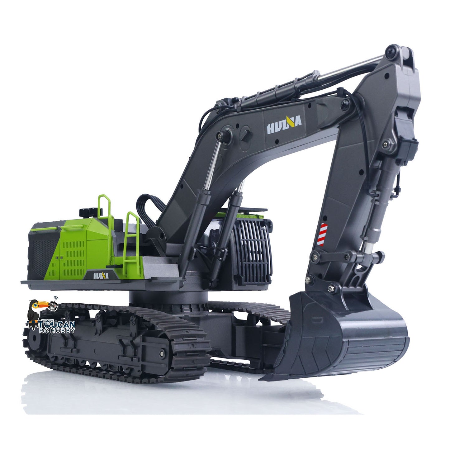 HUINA 1/14 593 Toys Model RC Excavator Car Gift Battery 2.4G Remote Control 28CH Construction Model