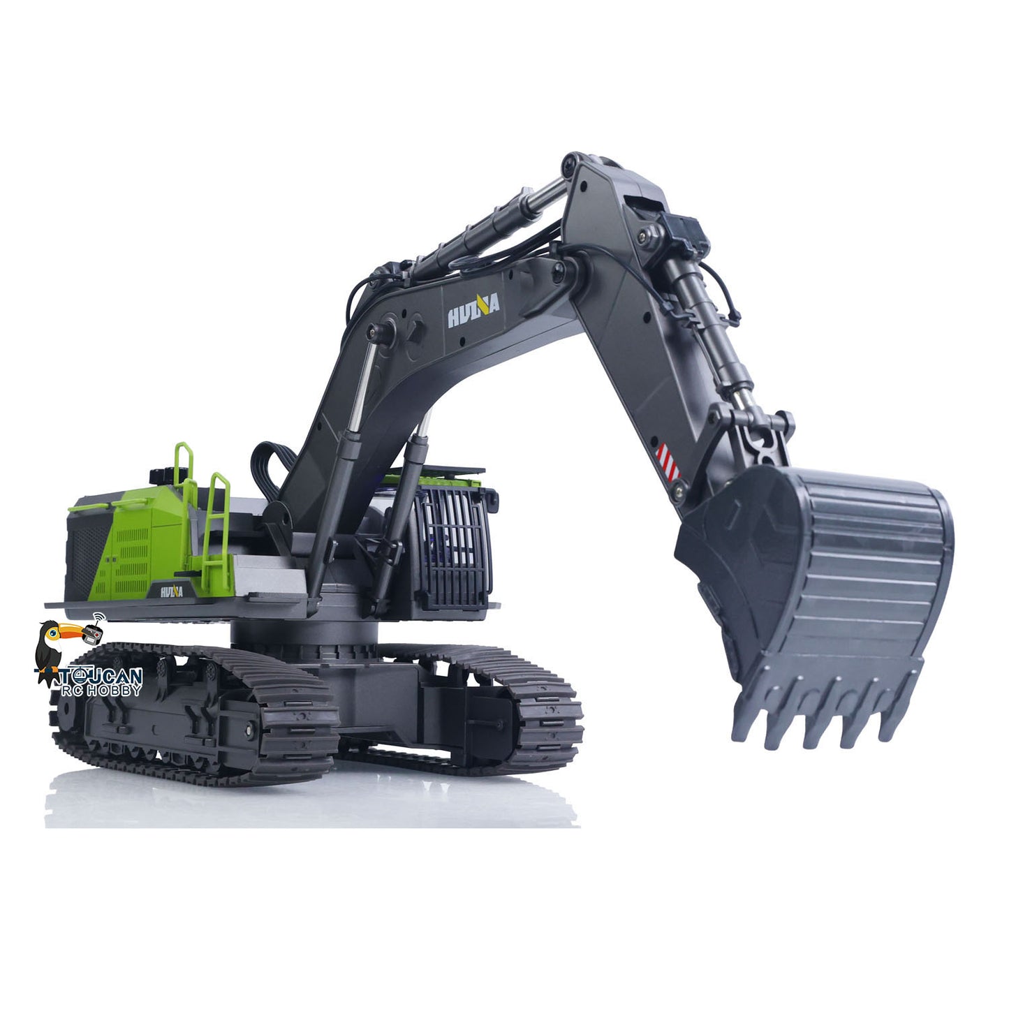 HUINA 1/14 593 Toys Model RC Excavator Car Gift Battery 2.4G Remote Control 28CH Construction Model
