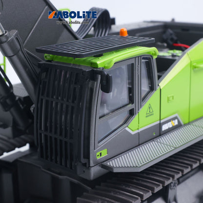 IN Stock HUINA 1593 1/14 RC Excavator 28CH Digger Model with Light Sound 2.4G Radio Controller for Construction Vehicle Hobbyists