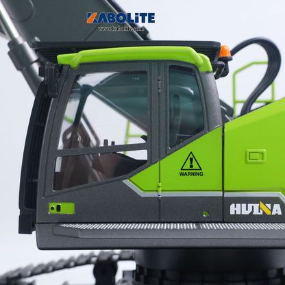 IN Stock HUINA 1593 1/14 RC Excavator 28CH Digger Model with Light Sound 2.4G Radio Controller for Construction Vehicle Hobbyists