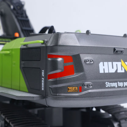 Fast Free Shipping for EU HUINA 1/14 593 RC Excavator 2.4Ghz Remote Control Digger Model Radio System 7.4V Battery USB Charger Cable