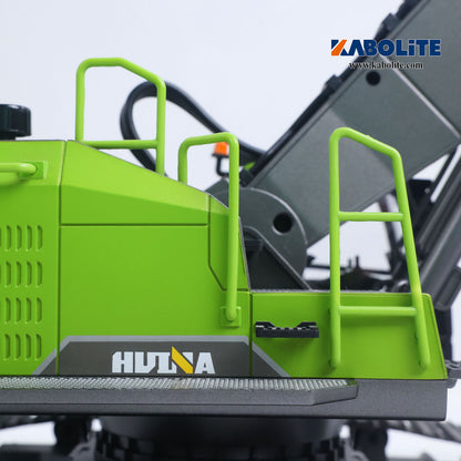 IN Stock HUINA 1593 1/14 RC Excavator 28CH Digger Model with Light Sound 2.4G Radio Controller for Construction Vehicle Hobbyists