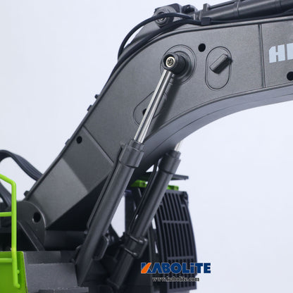 IN Stock HUINA 1593 1/14 RC Excavator 28CH Digger Model with Light Sound 2.4G Radio Controller for Construction Vehicle Hobbyists