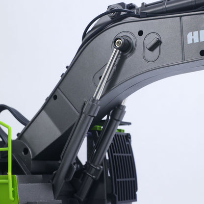 Fast Free Shipping for EU HUINA 1/14 593 RC Excavator 2.4Ghz Remote Control Digger Model Radio System 7.4V Battery USB Charger Cable