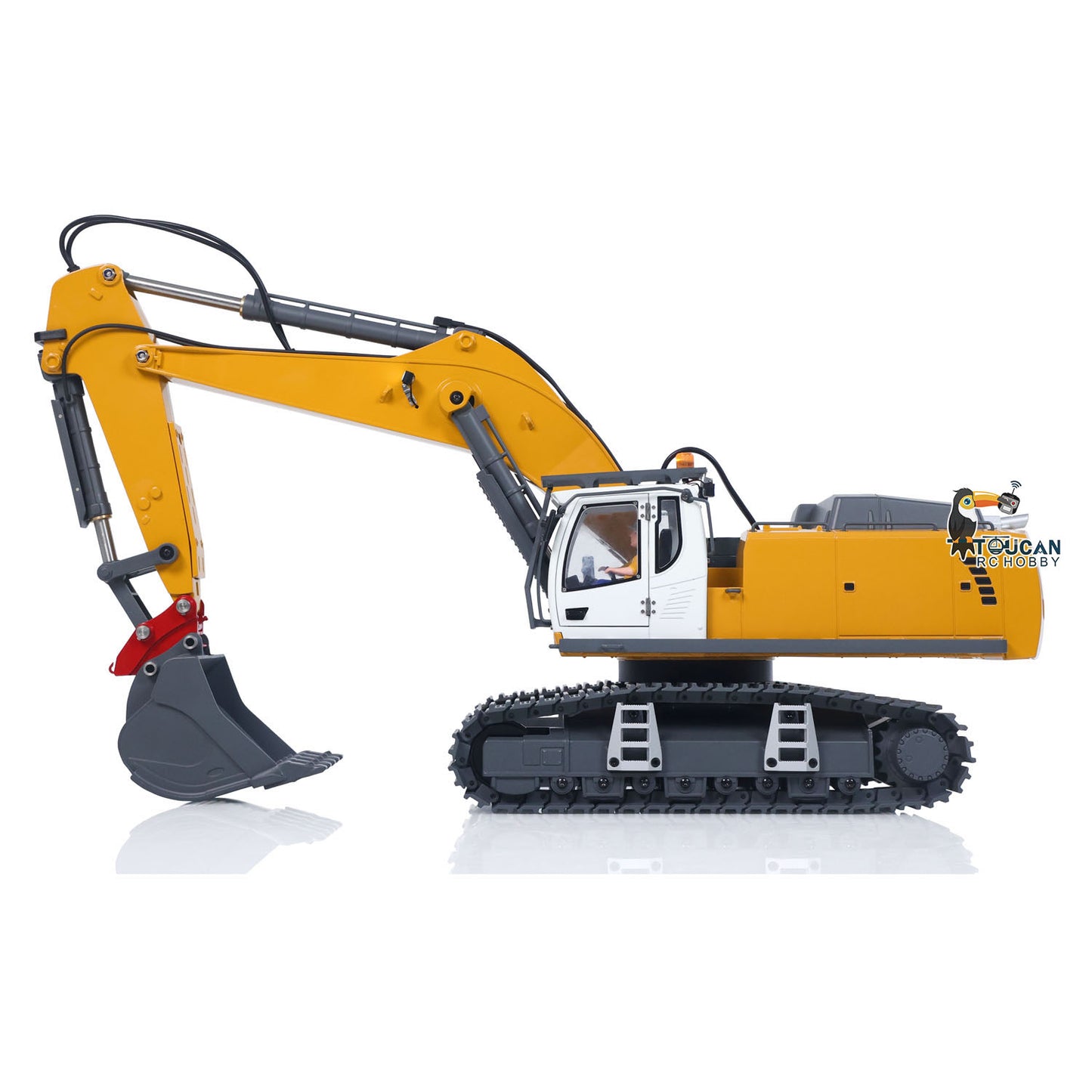 New Product! 1/18 Kabolite 5901 100S Electronic RC Excavator Flysky Remote Control Digger Engineering Vehicle Ripper Electric Ripper Hammer