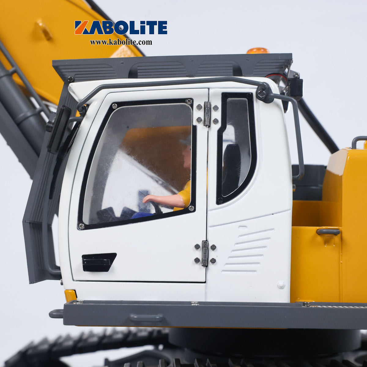 US Stock Kabolite 5901 100S 1/18  Electric Lifting RC Excavator Flysky Remote Control Digger Engineering Vehicle Electric Ripper Hammer Claw